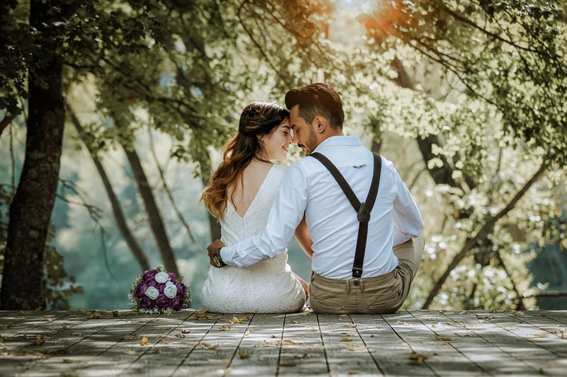 Outdoor wedding venue